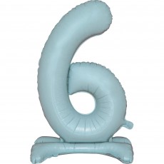 Number 6 Shaped Balloon