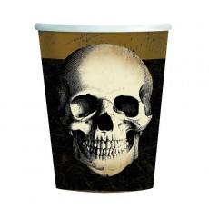 Halloween Party Supplies - Paper Cups - Boneyard