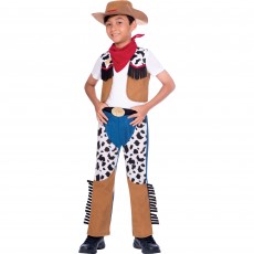 Cowboy Boy's Costume 4-6 Years