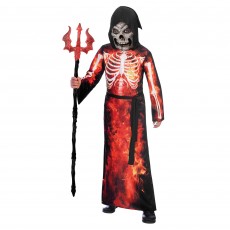 Fire Reaper Unisex Kid's Costume 10-12 Years