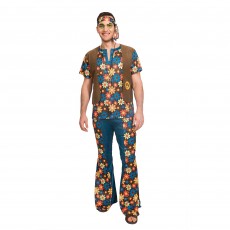 Groovy Hippy Men's Costume Adult Standard Size