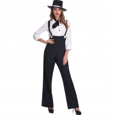Gangster Women's Costume Size 10-12