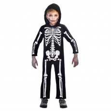 Skeleton Unisex Kid's Costume 4-6 Years