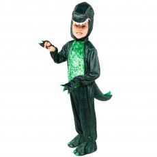 Dark Dino Dinosaur Unisex Kid's Costume 3-4 Years