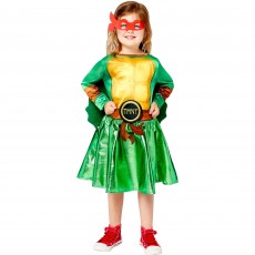 Teenage Mutant Ninja Turtles Dress Girl's Costume 3-4 Years