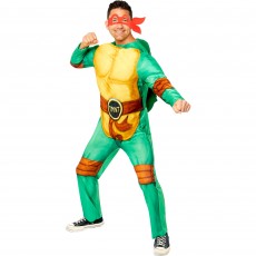 Teenage Mutant Ninja Turtles Jumpsuit Men's Costume Adult Standard Size