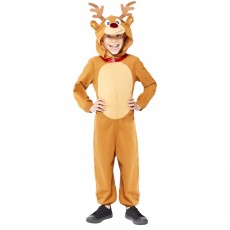 Reindeer Unisex Kid's Costume 3-4 Years