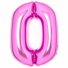 100th Birthday Pink  Shaped Balloon