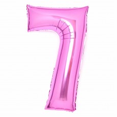 70th Birthday Pink  Shaped Balloon