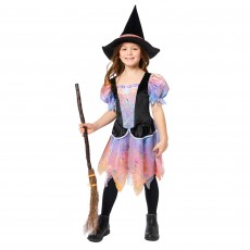 Ombre Witch Girl's Costume 3-4 Years