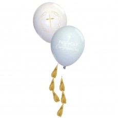 First Communion Latex Balloons