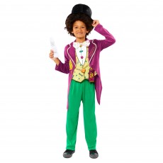 Willy Wonka Charlie & The Chocolate Factory Boy's Costume 10-12 Years