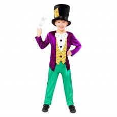 Willy Wonka Charlie & The Chocolate Factory Sustainable Boy's Costume 8-10 Years