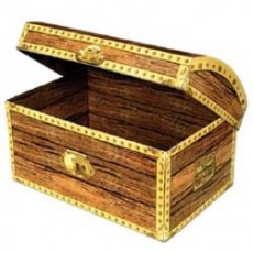 Pirate Party Supplies - Teasure Chest Box