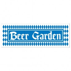 Oktoberfest Beer Garden Banner 53cm x 152cm