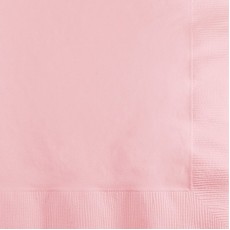 Classic Pink Lunch Napkins 50 pk