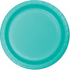 Teal Lagoon Green Lunch Plates 18cm 24 pk