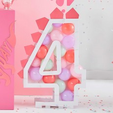 Dinosaur Pastel Dino Pink Card Spikes & Latex Balloons 89 pk