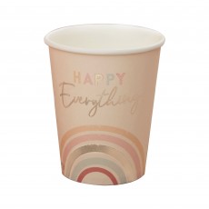 Pastel Party Happy Everything Paper Cups 266ml 8 pk