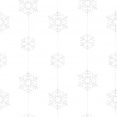 Snowflake Rustic Christmas Garland 5m