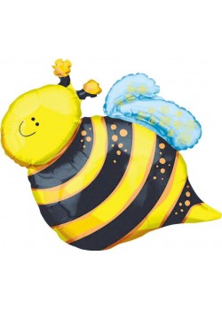 What Will It Bee? Happy Bee Shaped Balloon 61cm x 63cm