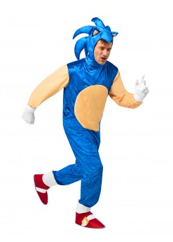 Sonic The Hedgehog Adult Costume Sonic The Hedgehog Adult Costume