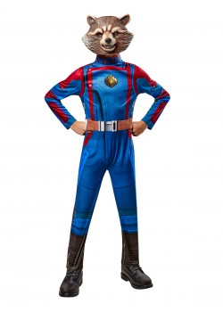 Rocket Raccoon GOTG3 Deluxe Child Costume Guardians of the Galaxy Rocket Raccoon GOTG3 Deluxe Child Costume Guardians of the Galaxy