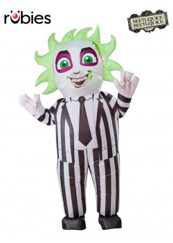 Beetlejuice Inflatable Adult Costume - One Size