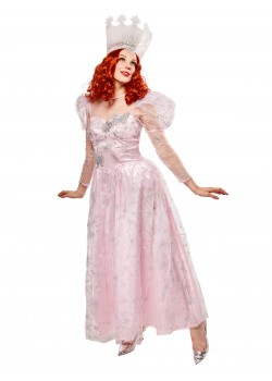 Glinda Deluxe Adult Costume - Size S Wizard of Oz