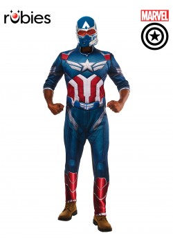 Captain America Brave New World Deluxe Adult Costume Captain America Brave New World Deluxe Adult Costume