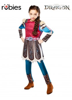 Astrid - How To Train Your Dragon Battlesuit Child Costume