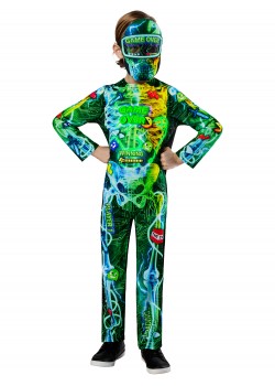 Gamer Skeleton Child Costume Gamer Skeleton Child Costume