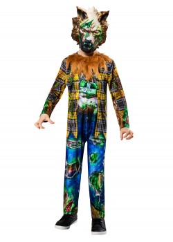 Toxic Werewolf Child Costume
