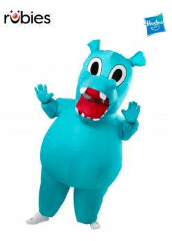Hungry Hippo Inflatable Adult Costume - One Size Hungry Hippo Inflatable Adult Costume - One Size