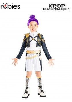 K-Pop Demon Hunters Rumi Gold Deluxe Child Costume