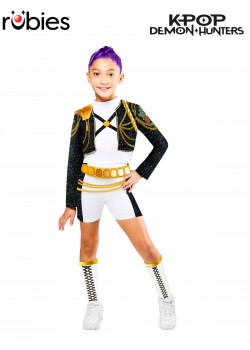 K-Pop Demon Hunters Rumi Gold Hybrid Child Costume