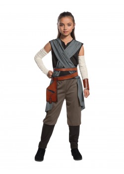Rey Star Wars Classic Grey Child Costume