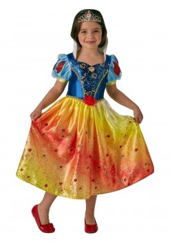 Snow White Rainbow Deluxe Child Costume