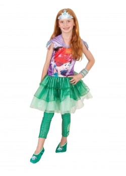 Ariel The Little Mermaid Hooded Child Dress
