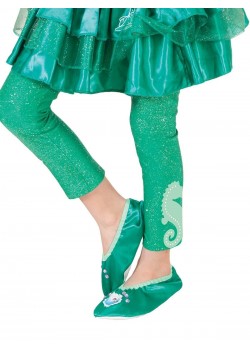 Ariel The Little Mermaid Footless Child Tights - Accessory