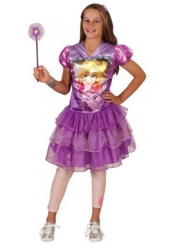 Rapunzel Tangled Hooded Child Dress Rapunzel Tangled Hooded Child Dress