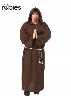 Friar Tuck Monk Adult Costume Medieval & Knights