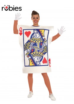 Queen Of Hearts Playing Card Costume for Adult Queen Of Hearts Playing Card Costume for Adult