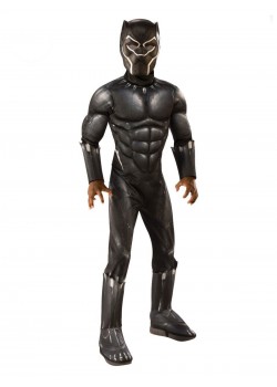 Black Panther Boy Deluxe Child Costume Black Panther Boy Deluxe Child Costume