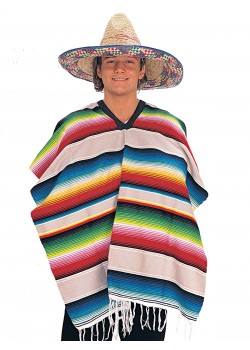 Mexican Adult Poncho Mexican Adult Poncho