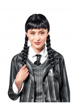 Wednesday Adult Wig Addams Family