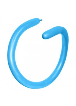 Fashion Blue 260T Modelling Latex Balloons 5cm x 150cm 100 pk