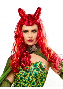 Poison Ivy Wig for Adult DC Comics