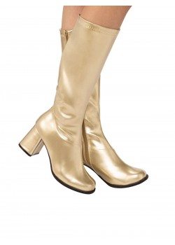 Gold Go Go Boots 1960s Gold Go Go Boots 1960s