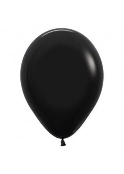 Black Fashion  Latex Balloons